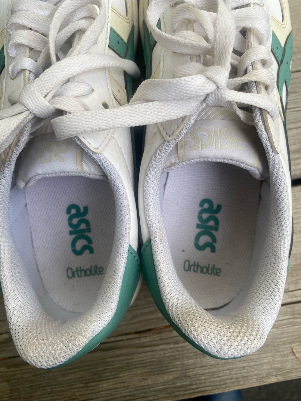 ASICS Japan S Size 9 Women’s Sneakers Aritzia White/Saje EUC - Picture 12 of 15